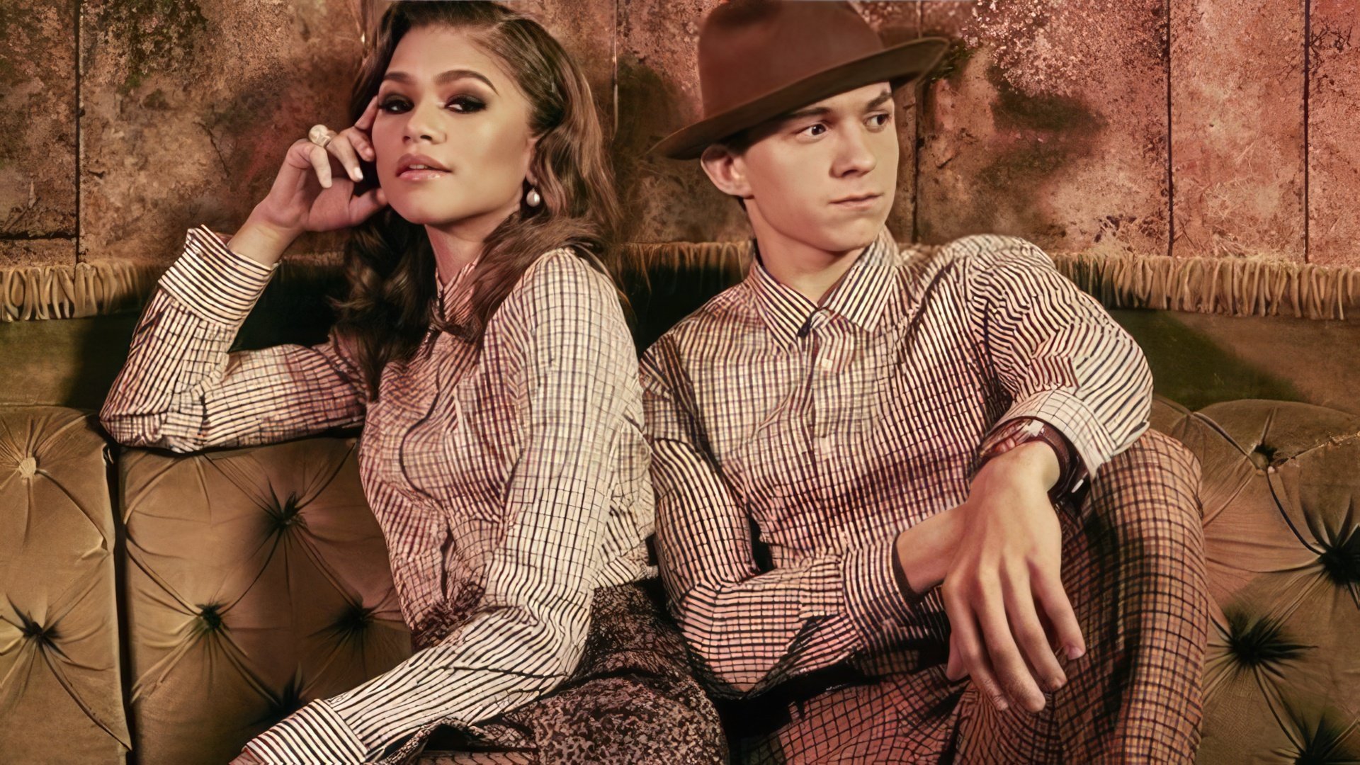 Zendaya and Tom Holland