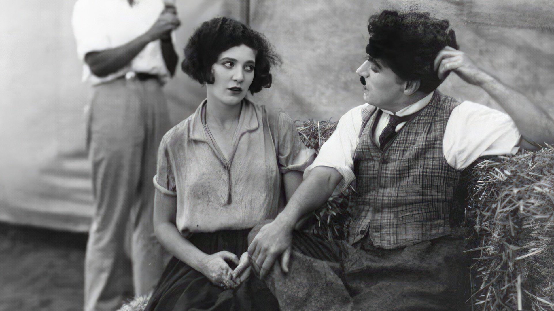 Charlie Chaplin and Mildred Harris