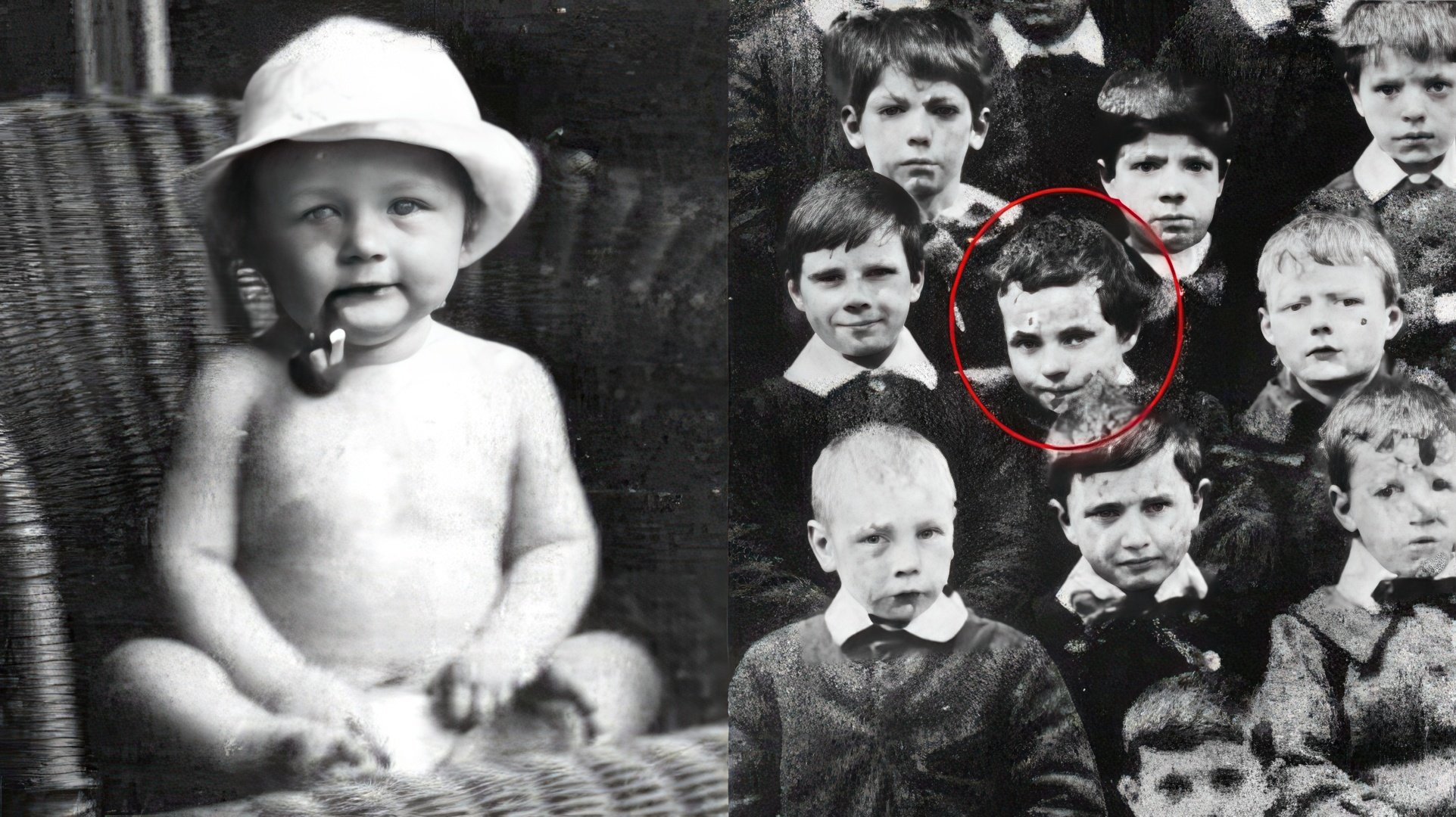 Charlie Chaplin in childhood