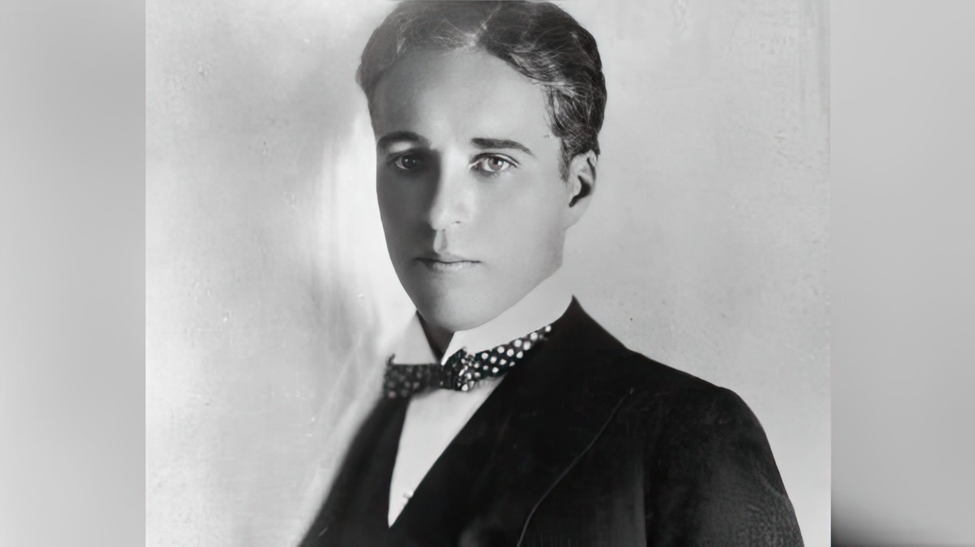 Charlie Chaplin as a young man