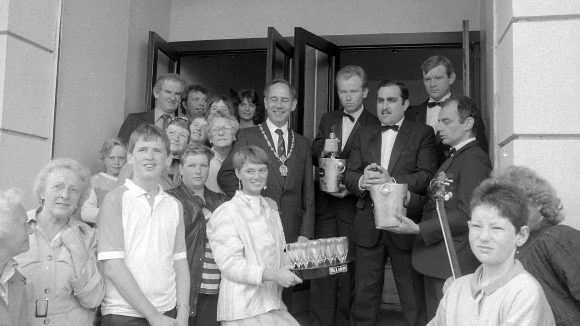 Young Brendan Gleeson (1988, starring in the play Bouncers)