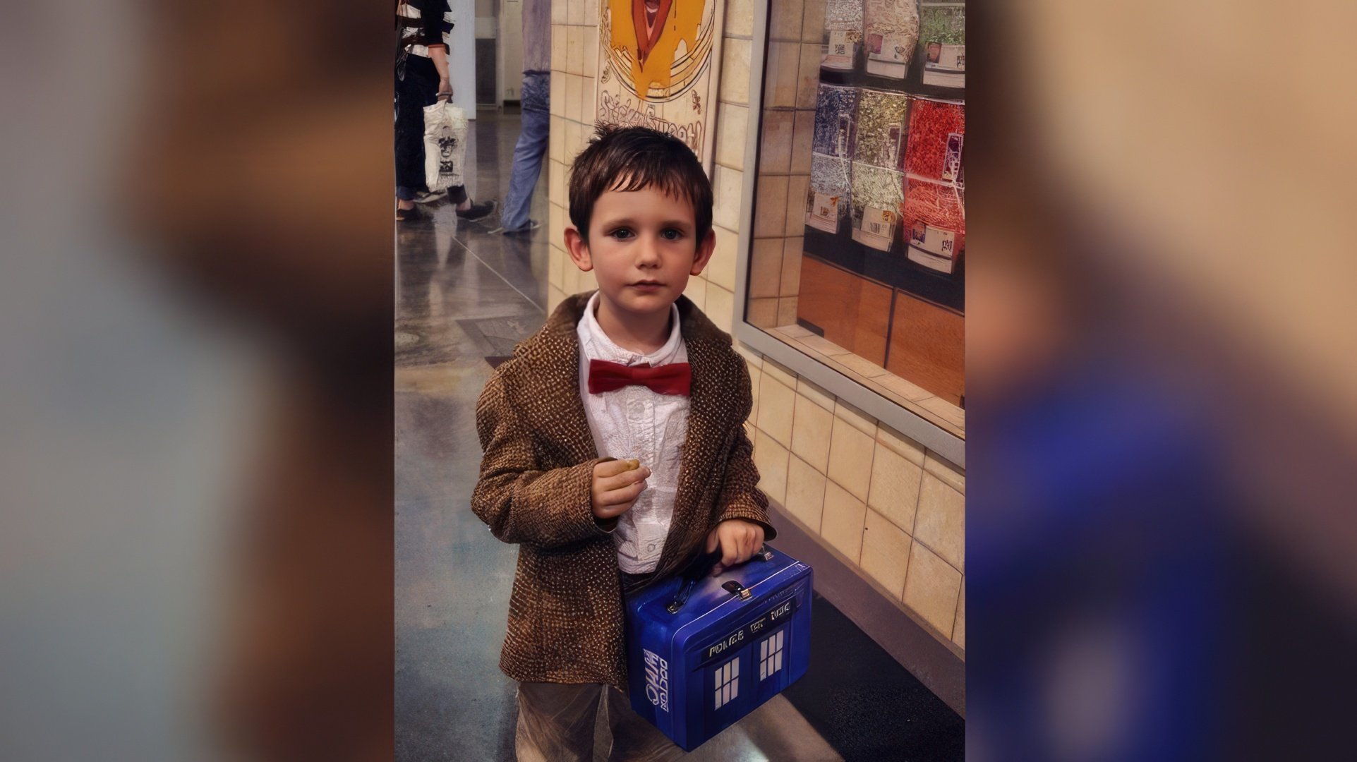 In childhood, David Tennant was obsessed with 'Doctor Who'