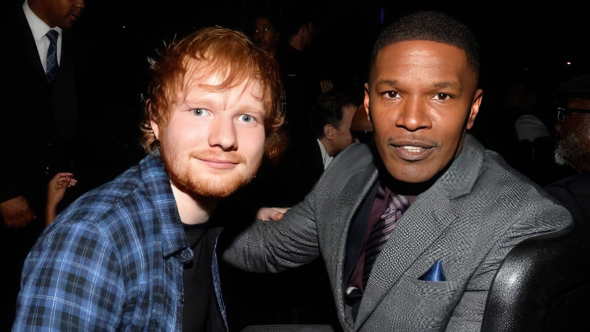 Ed Sheeran and His Patron Jamie Foxx