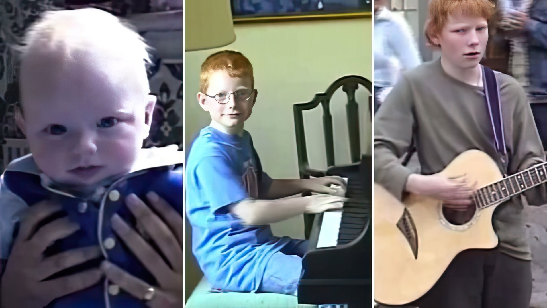 Childhood Photos of Ed Sheeran