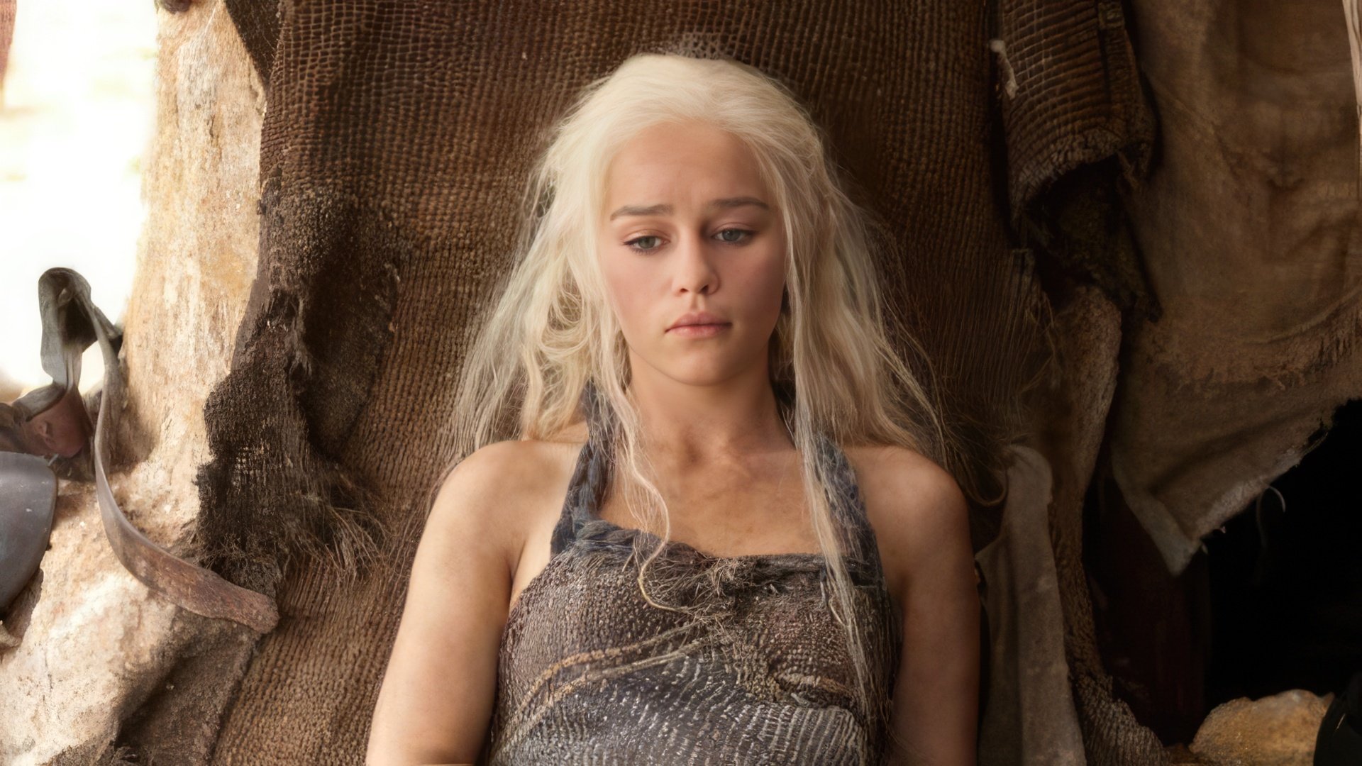 Emilia Clarke as a Mother of Dragons