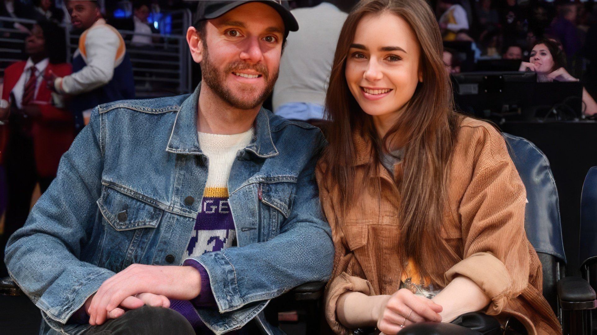 Lily Collins and Charlie McDowell