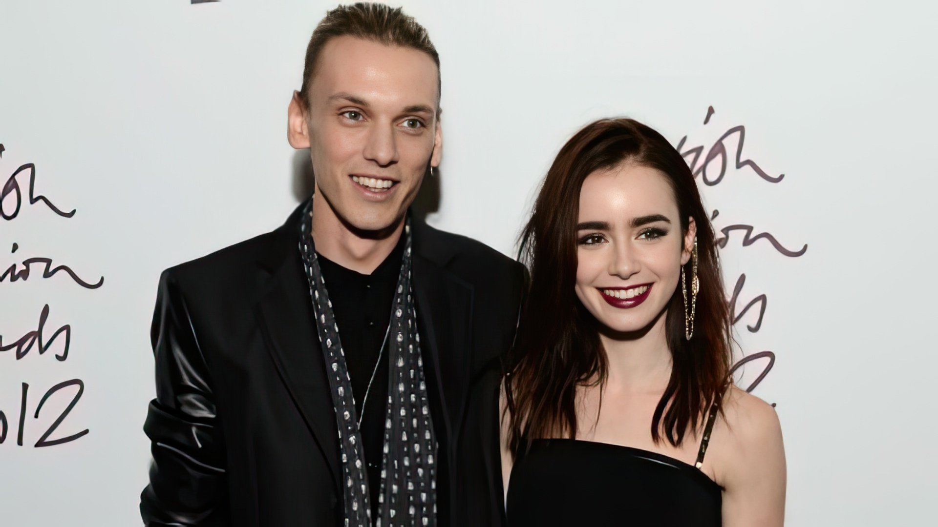 Lily Collins and Jamie Campbell Bower