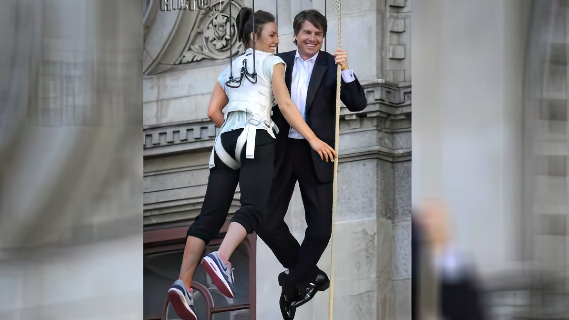 On the set of Mission: Impossible – Rogue Nation