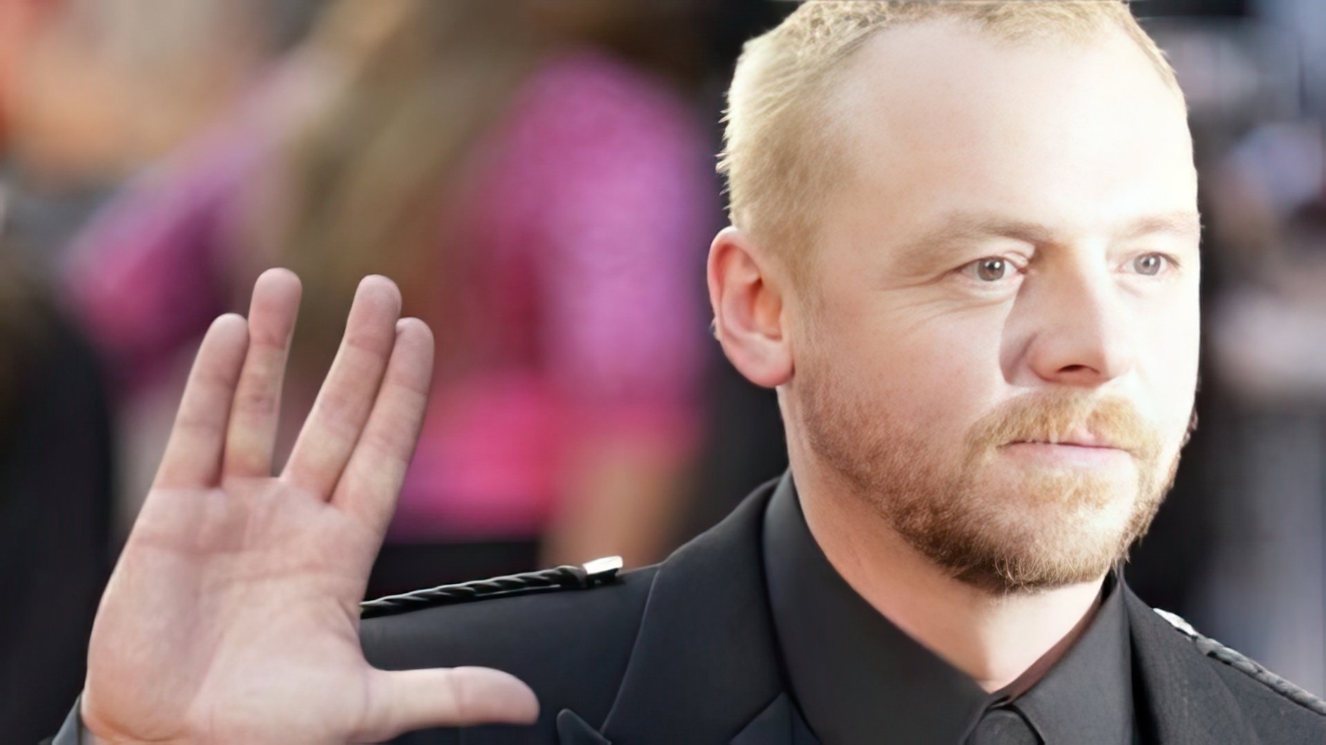 Simon Pegg retained the role in 'Star Trek'