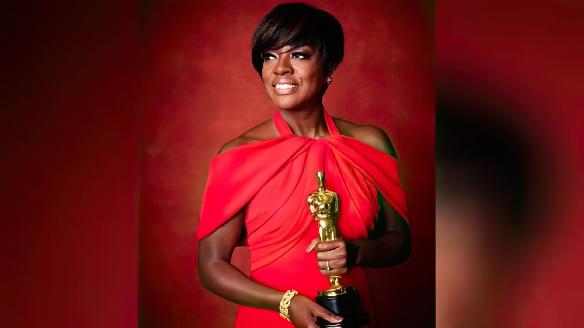 Viola Davis and her first “Oscar” (2017)