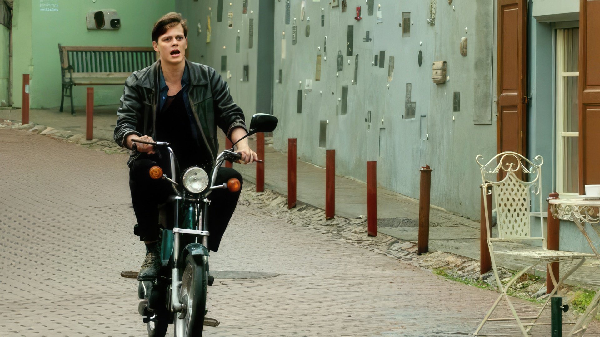 A shot from the film "The Crown Jewels"