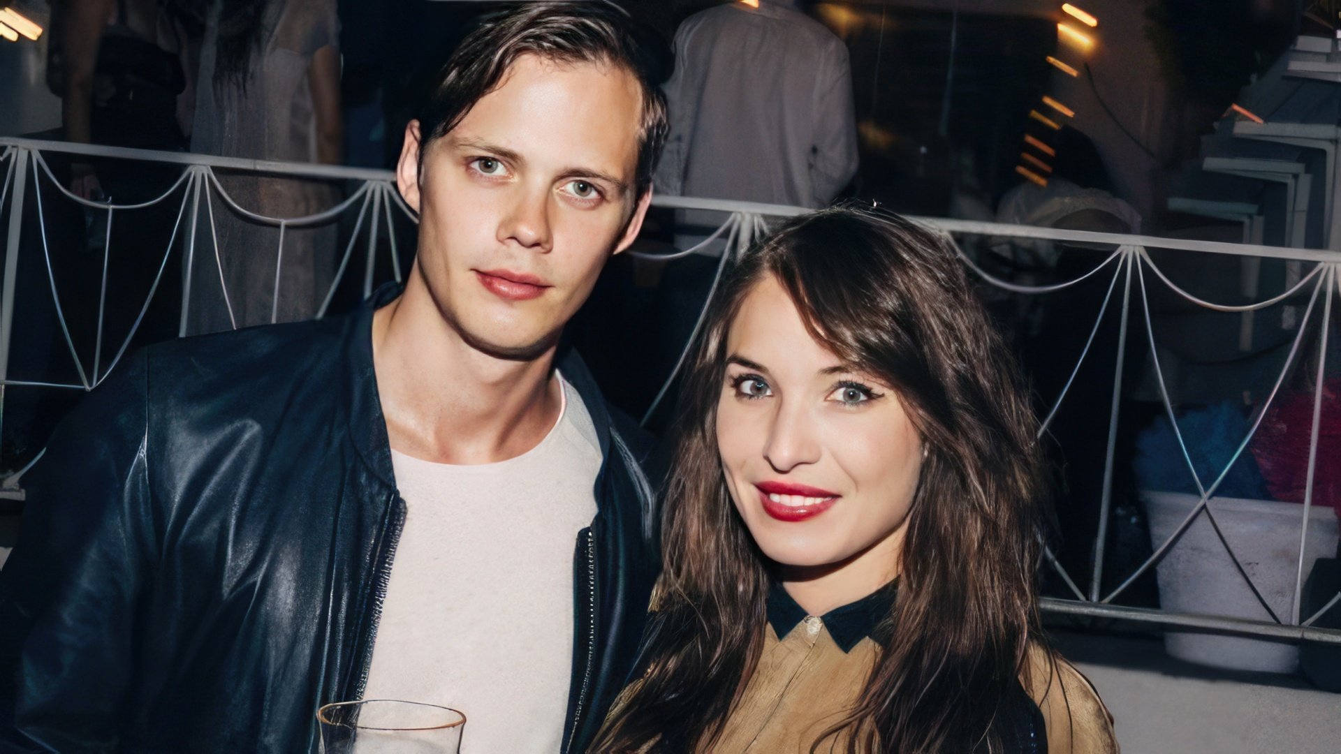 Bill Skarsgård and his girlfriend Alida Morberg