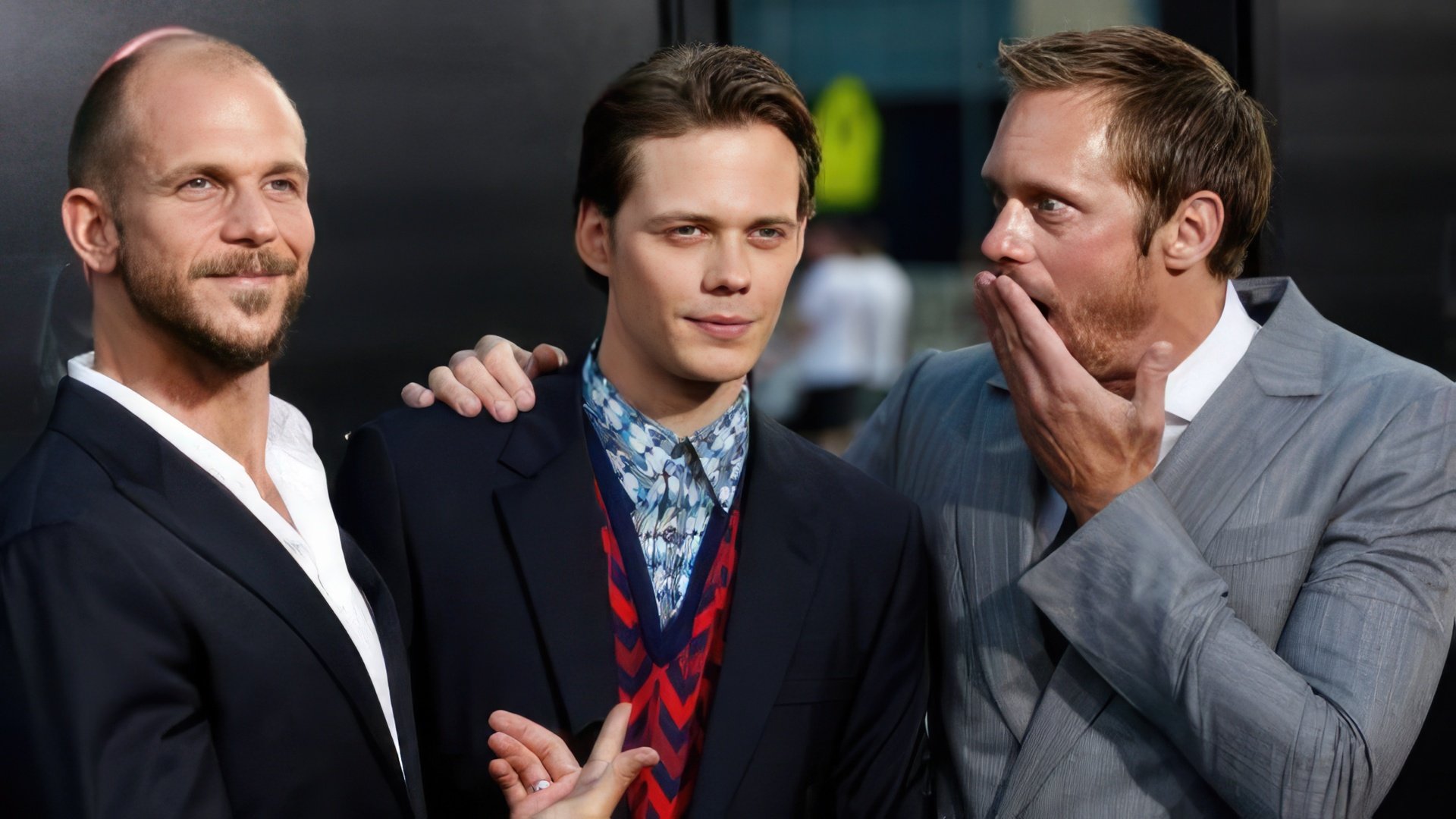 Bill Skarsgård at the premiere of "It"