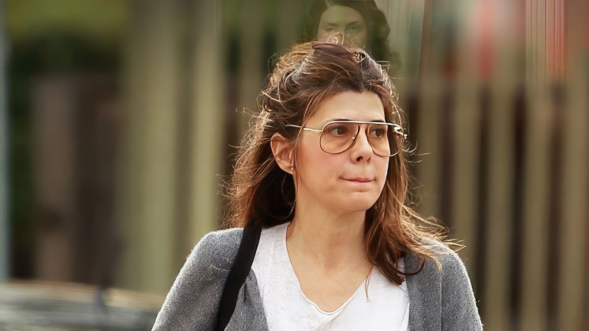 Marisa Tomei without makeup (2016, actress is 51)