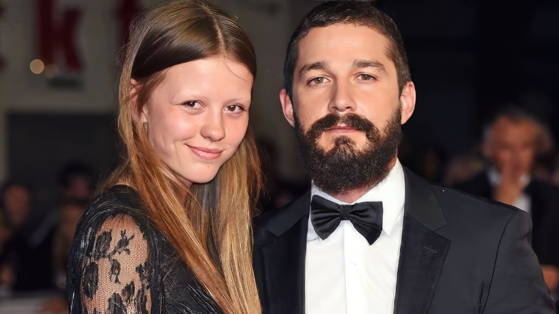 Mia Goth and Shia LaBeouf have been dating since 2012