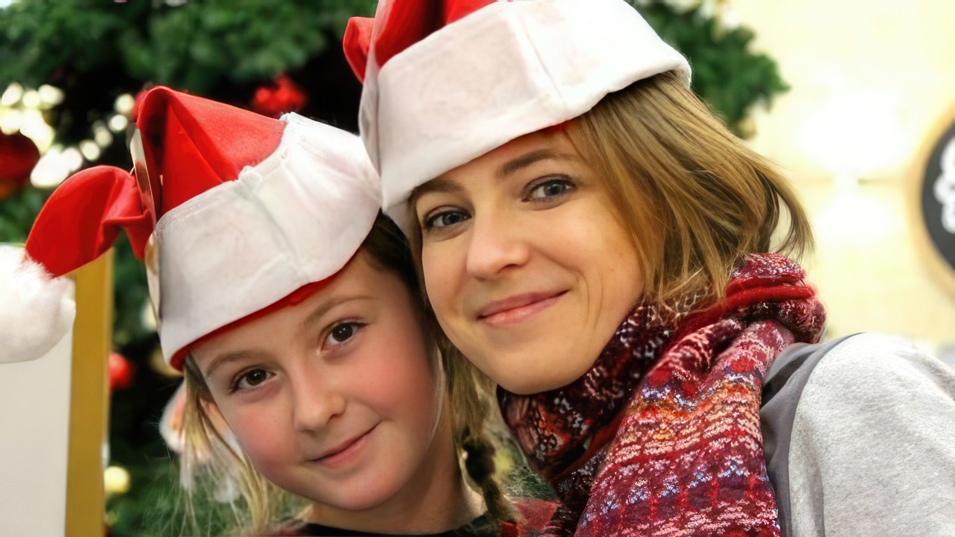 Natalia Poklonskaya and her daughter Anastasia