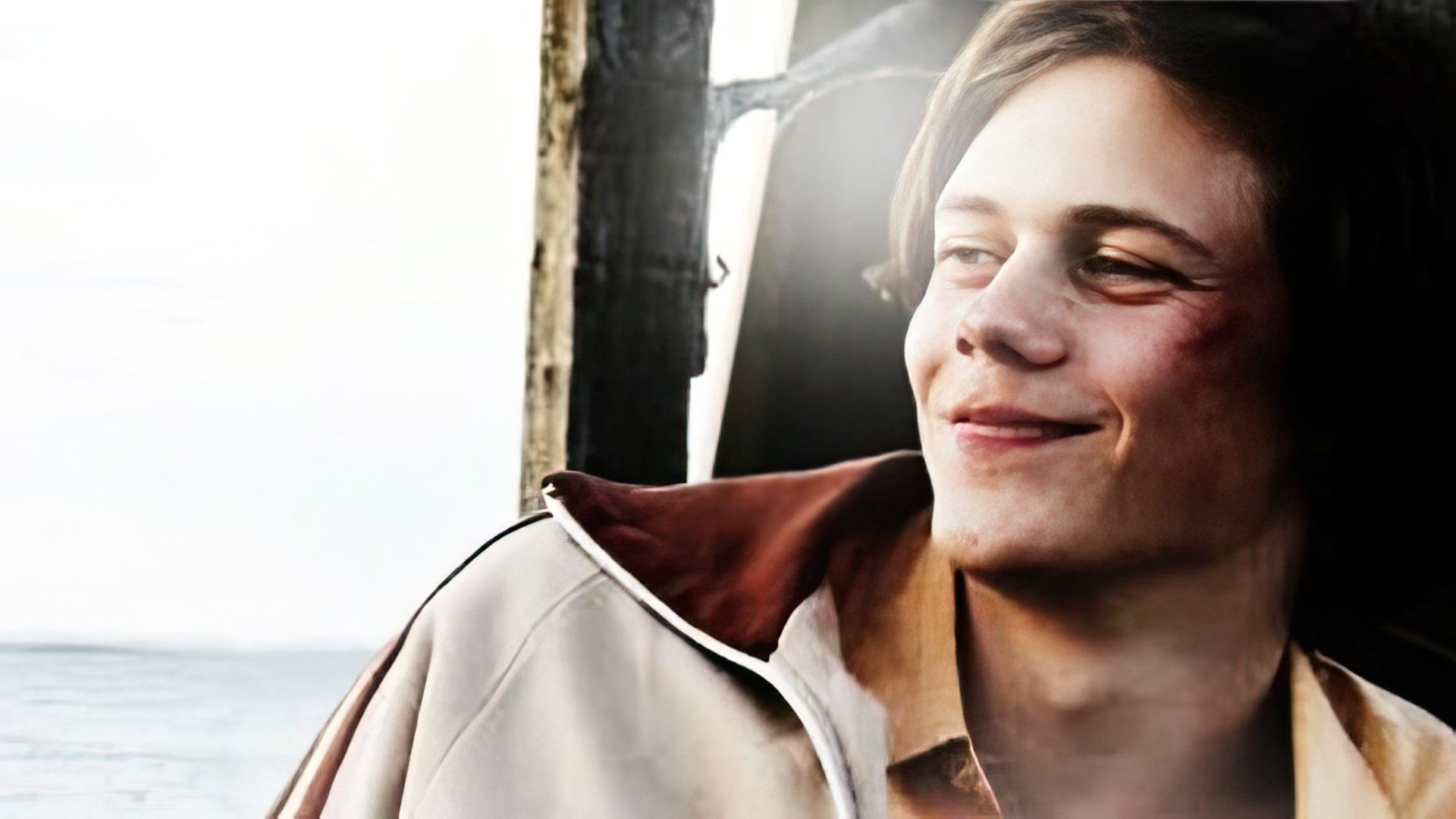 On the set of the film "Simon and the Oaks"