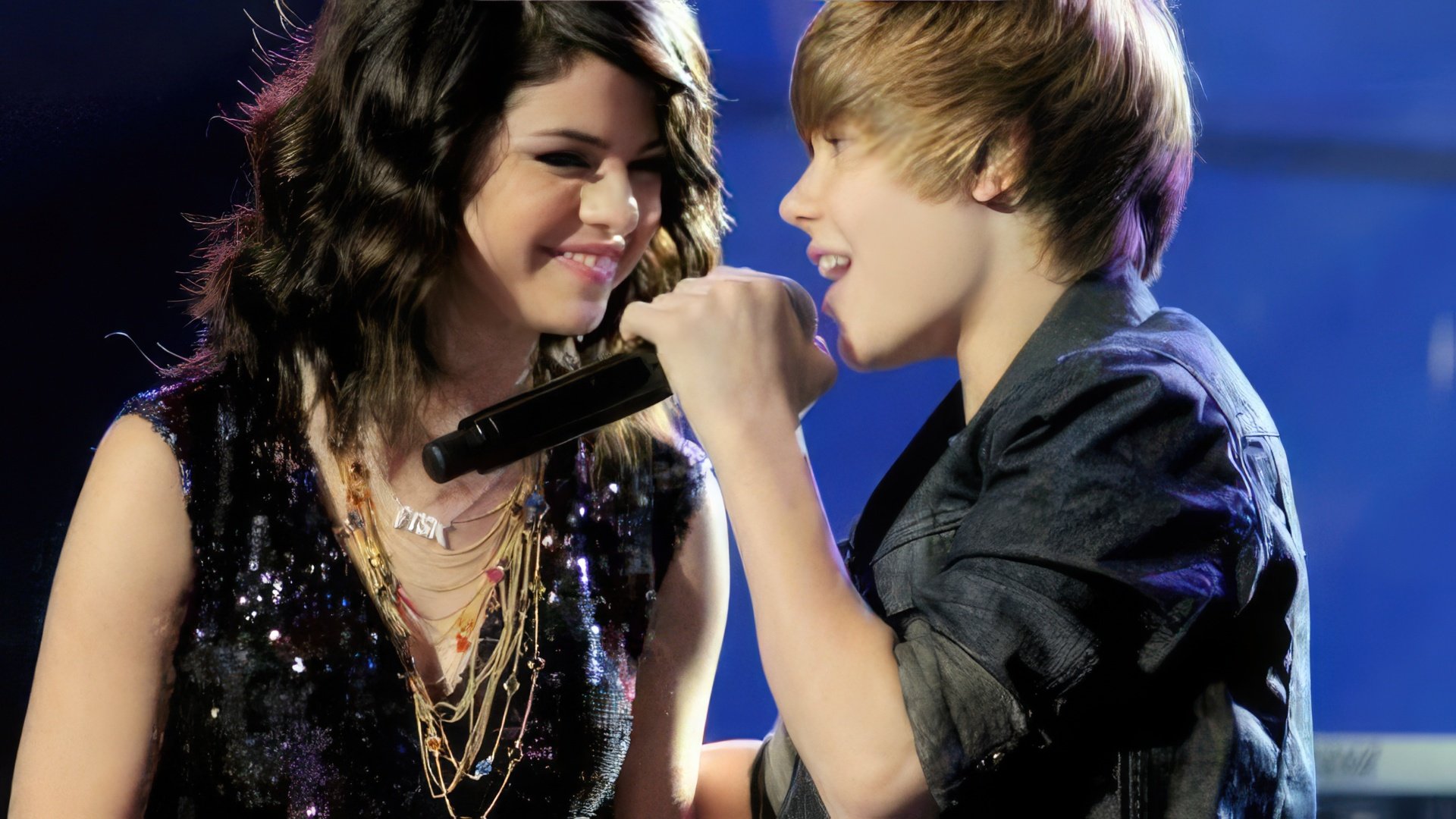 Selena Gomez and Justin Bieber