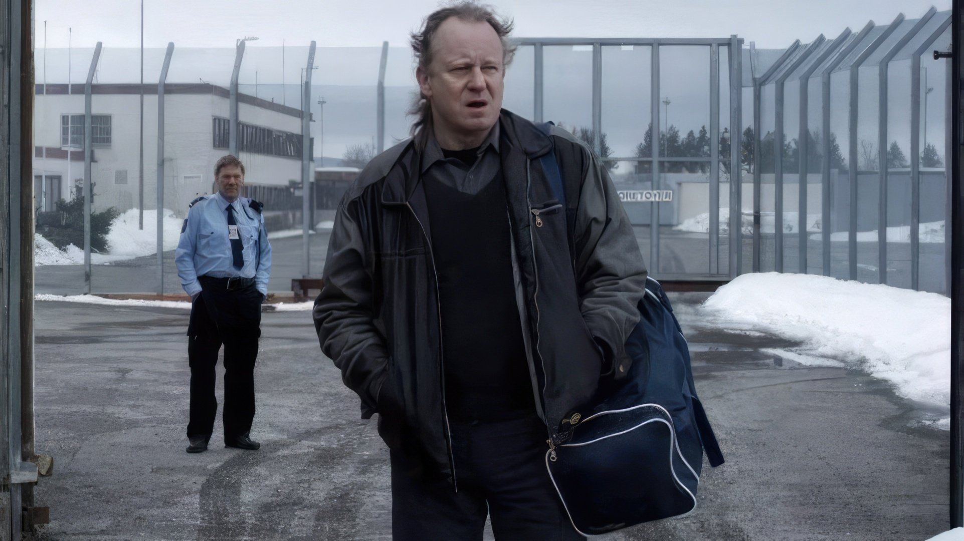 Stellan Skarsgård in the movie 'A Somewhat Gentle Man'