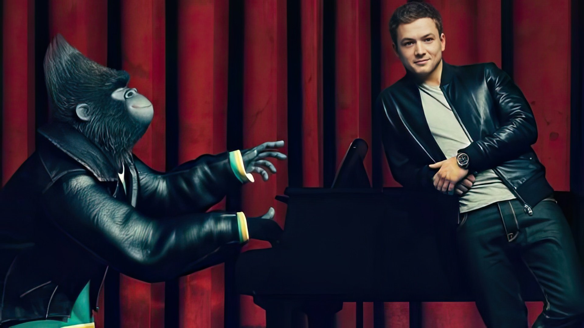 Taron voiced Johnny the gorilla from 'Sing'
