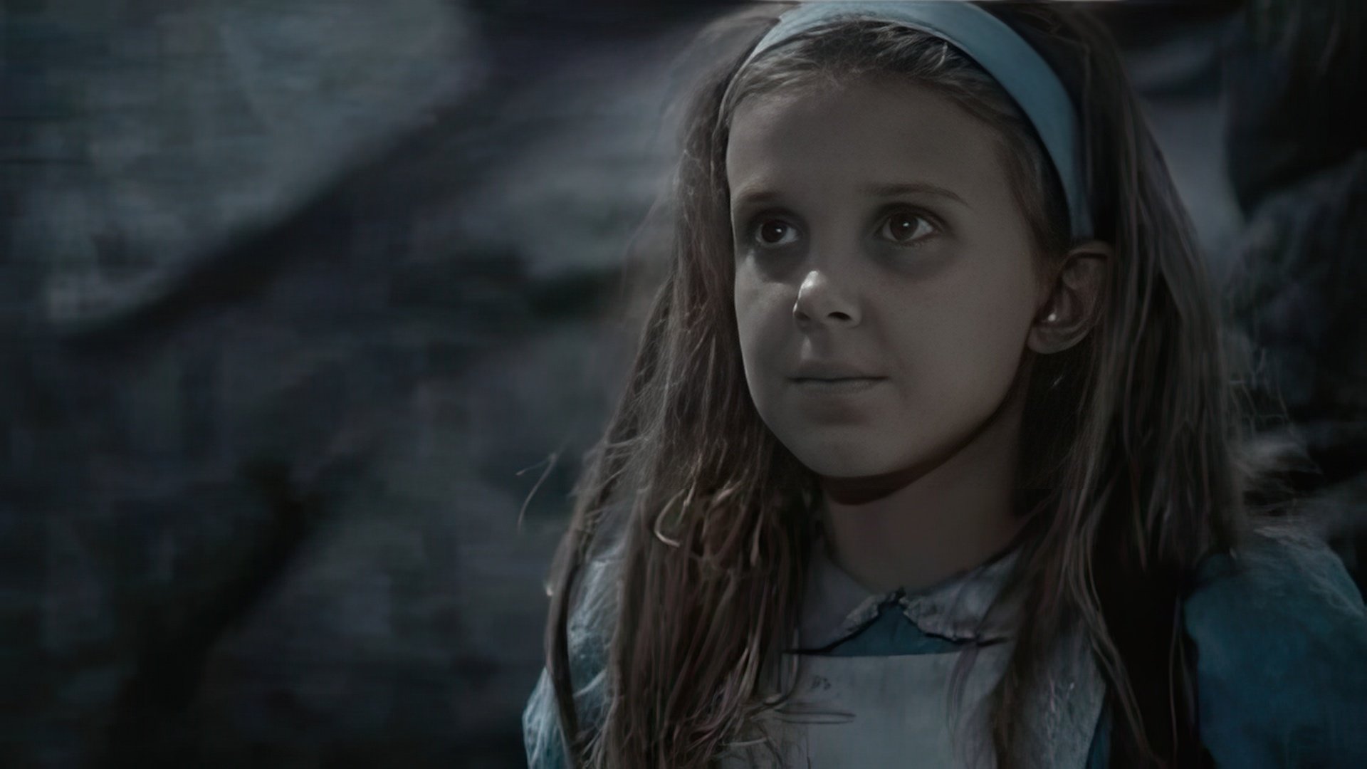 Millie Bobby Brown's first role (Once Upon a Time in Wonderland)