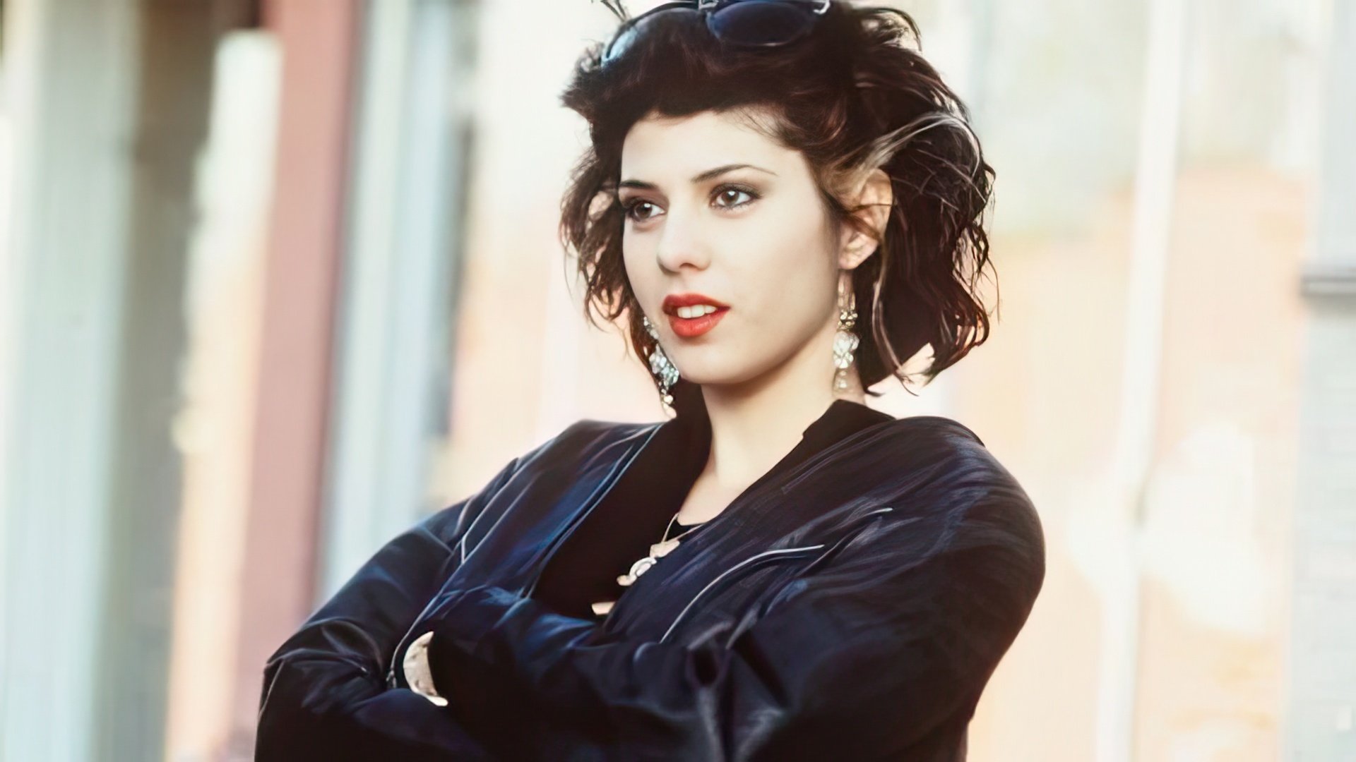 Young Marisa Tomei in the movie 'My Cousin Vinny'