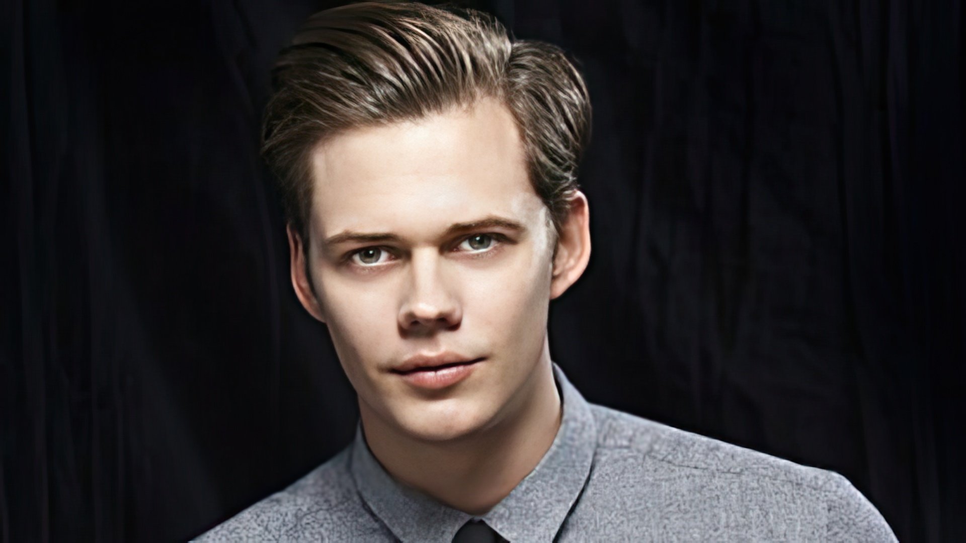 Young Swedish actor Bill Skarsgård