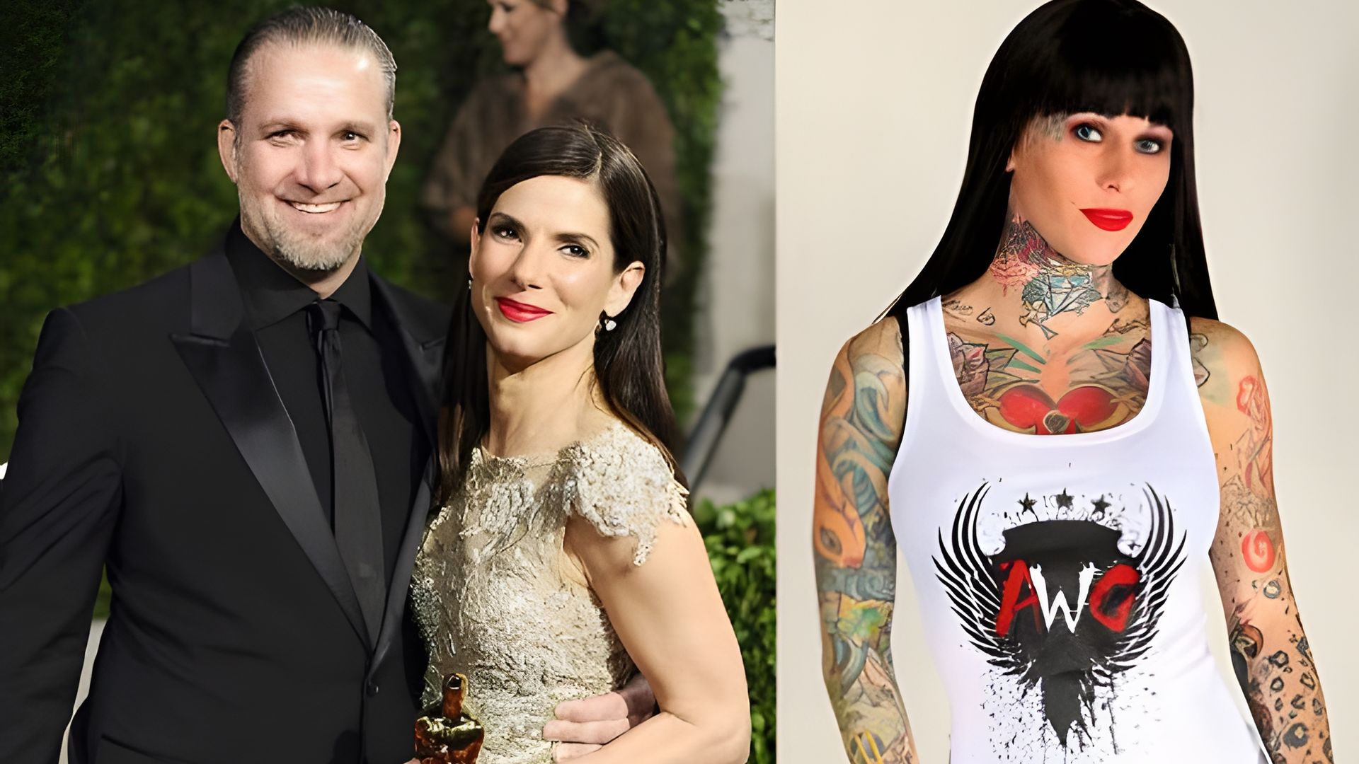 After the divorce, Jesse James started dating model Kat Von D (right)