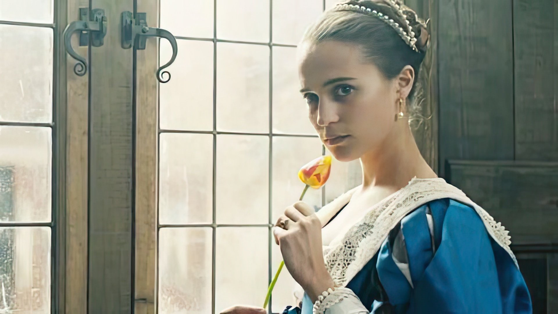 A frame from «Tulip fever»