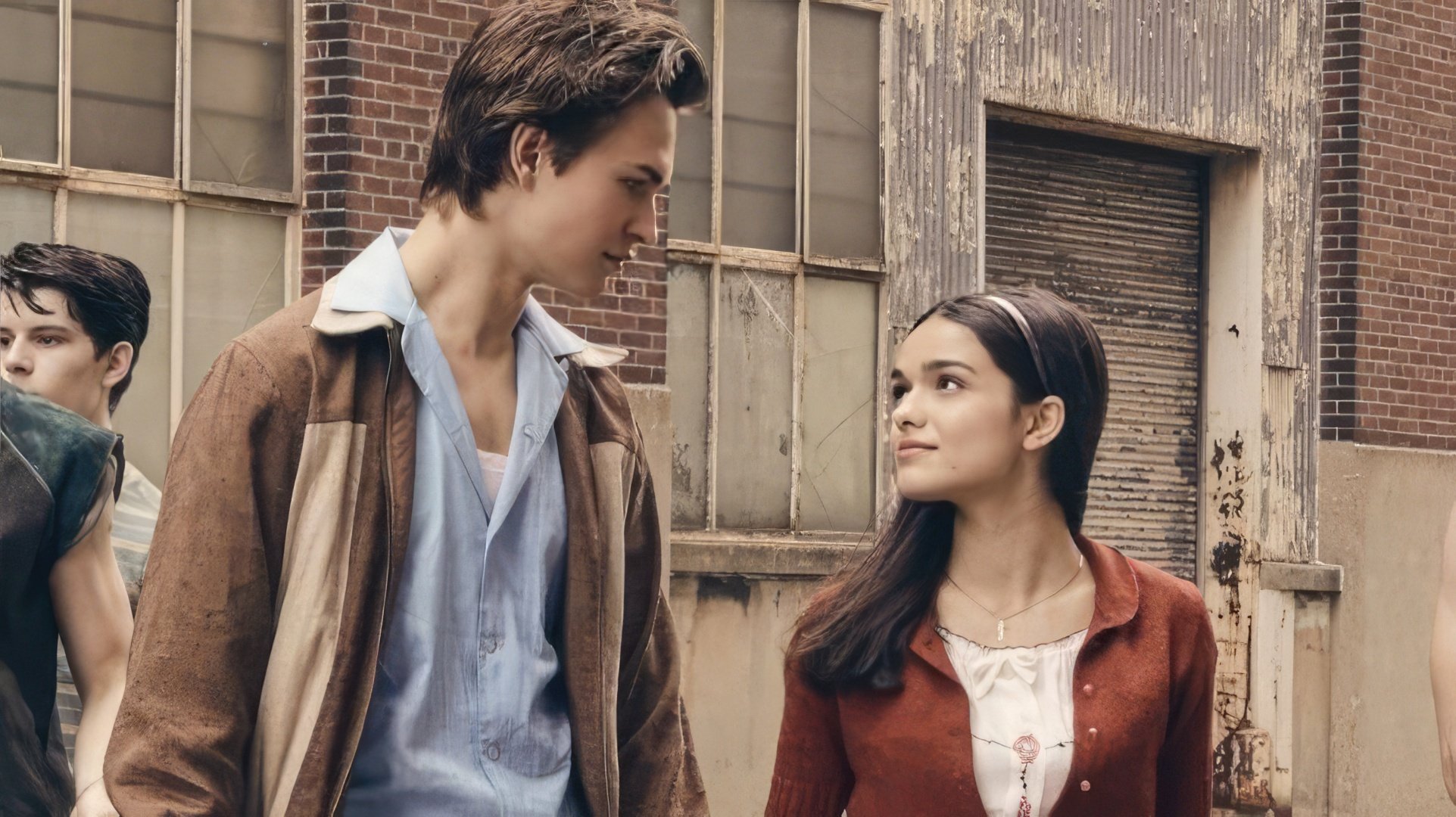 A screencap from West Side Story trailer