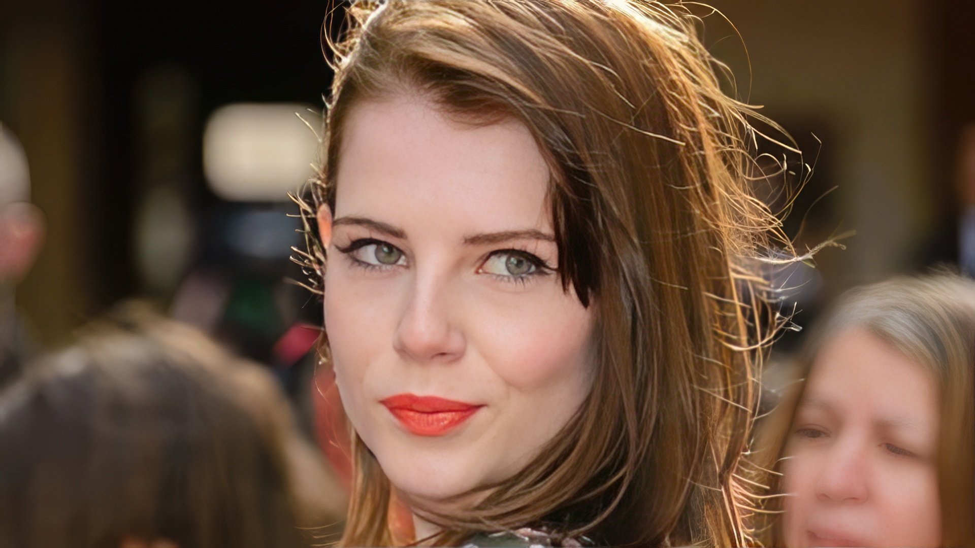 Actress Lucy Boynton