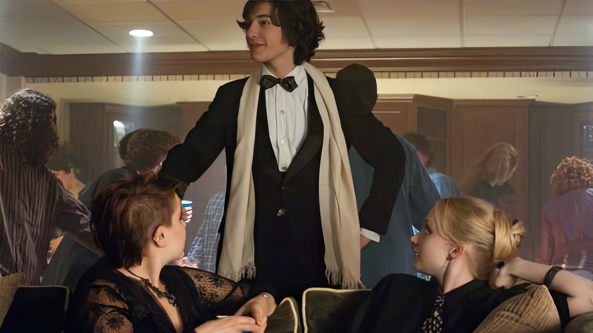 At «The Perks of Being a Wallflower» Ezra Miller played a homosexual named Patrick