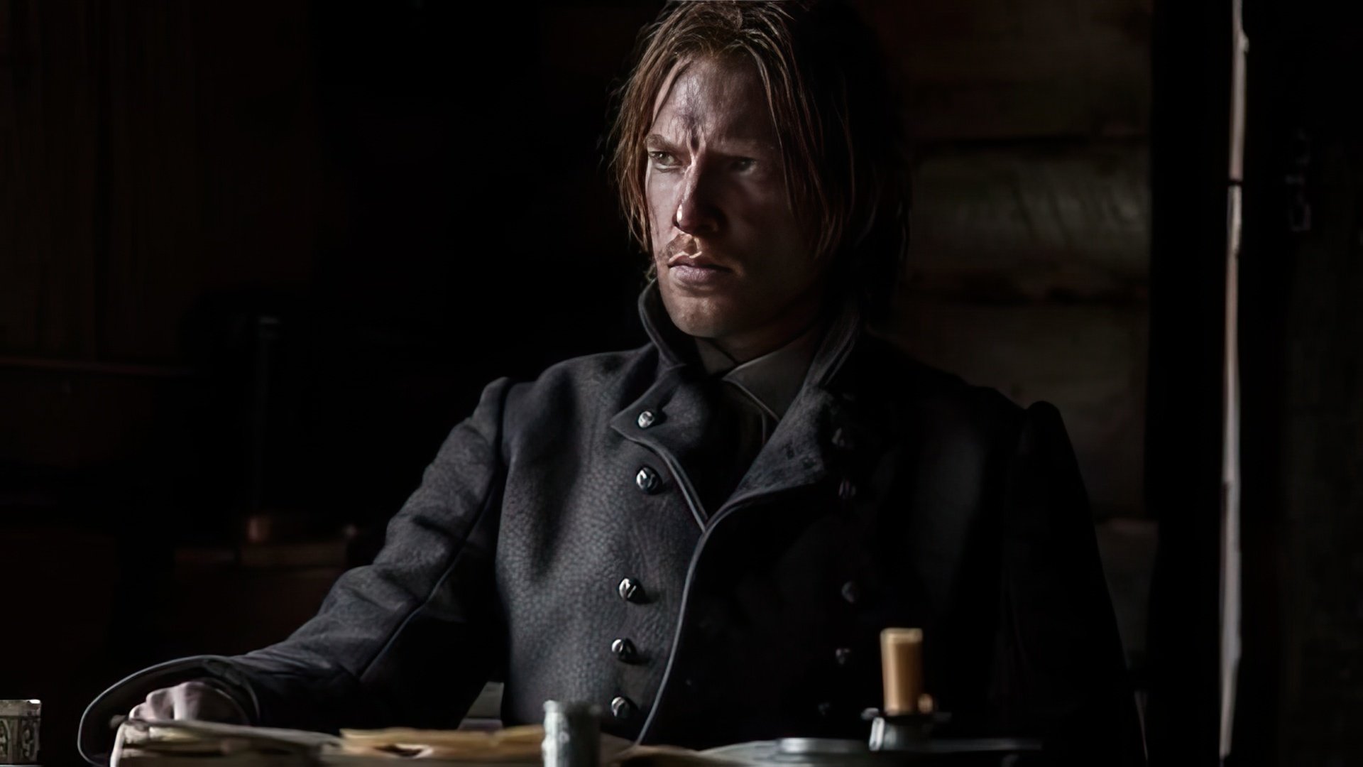 Domhnall Gleeson in the film "The Revenant"
