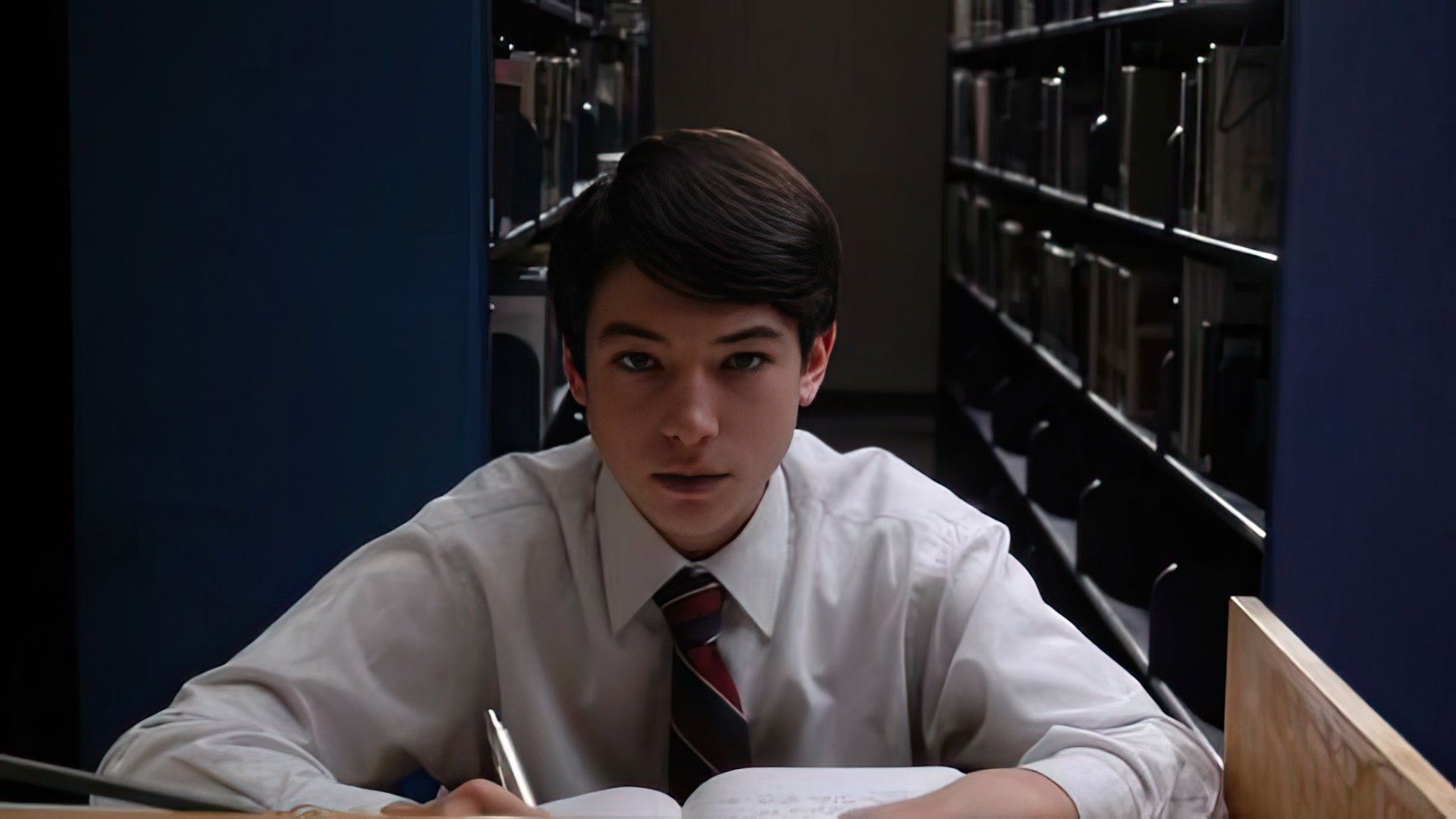 Ezra Miller’s first screen appearance («Afterschool», 2008)