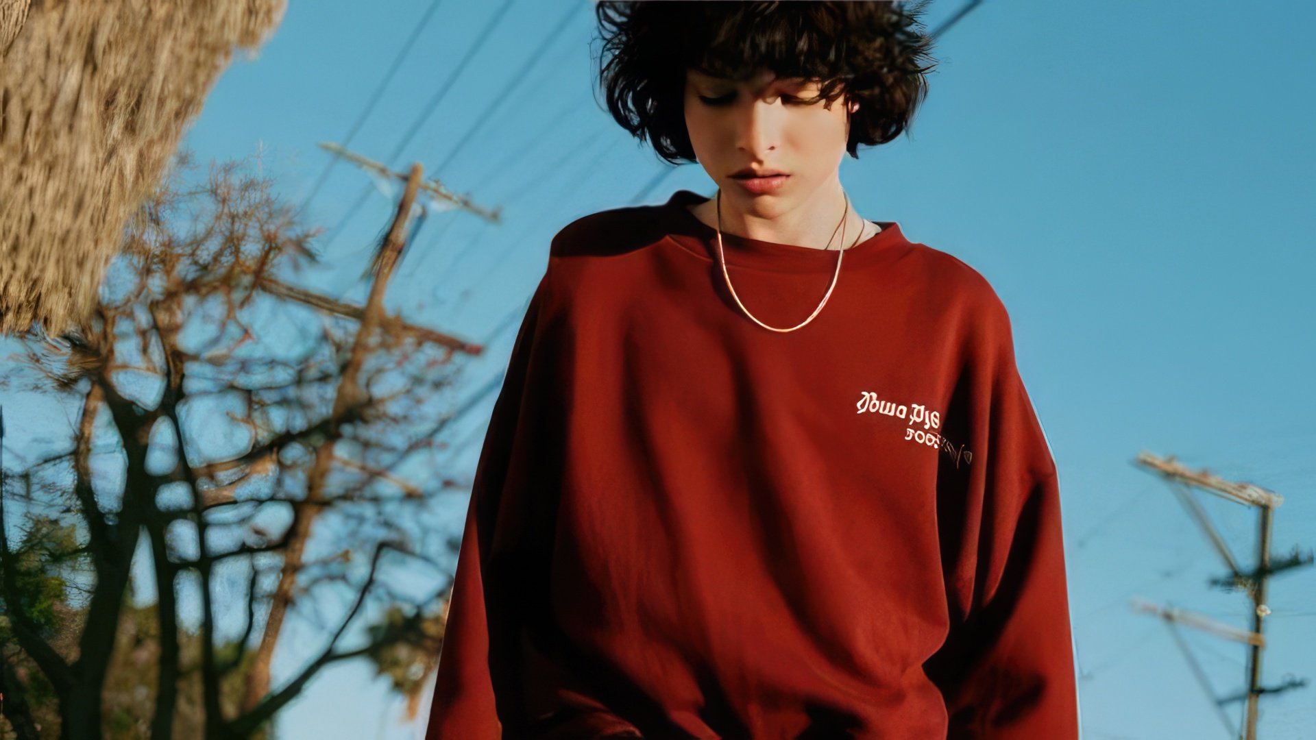 Finn Wolfhard photoshoot for i-D Magazine