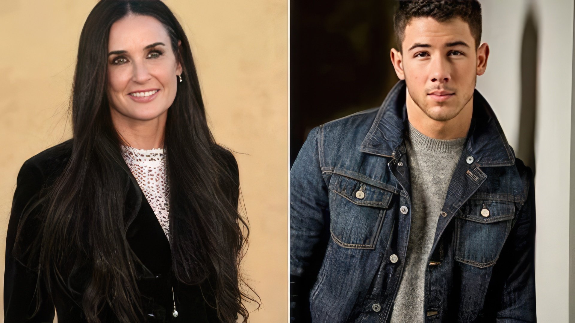 Nick Jonas and Demi Moore