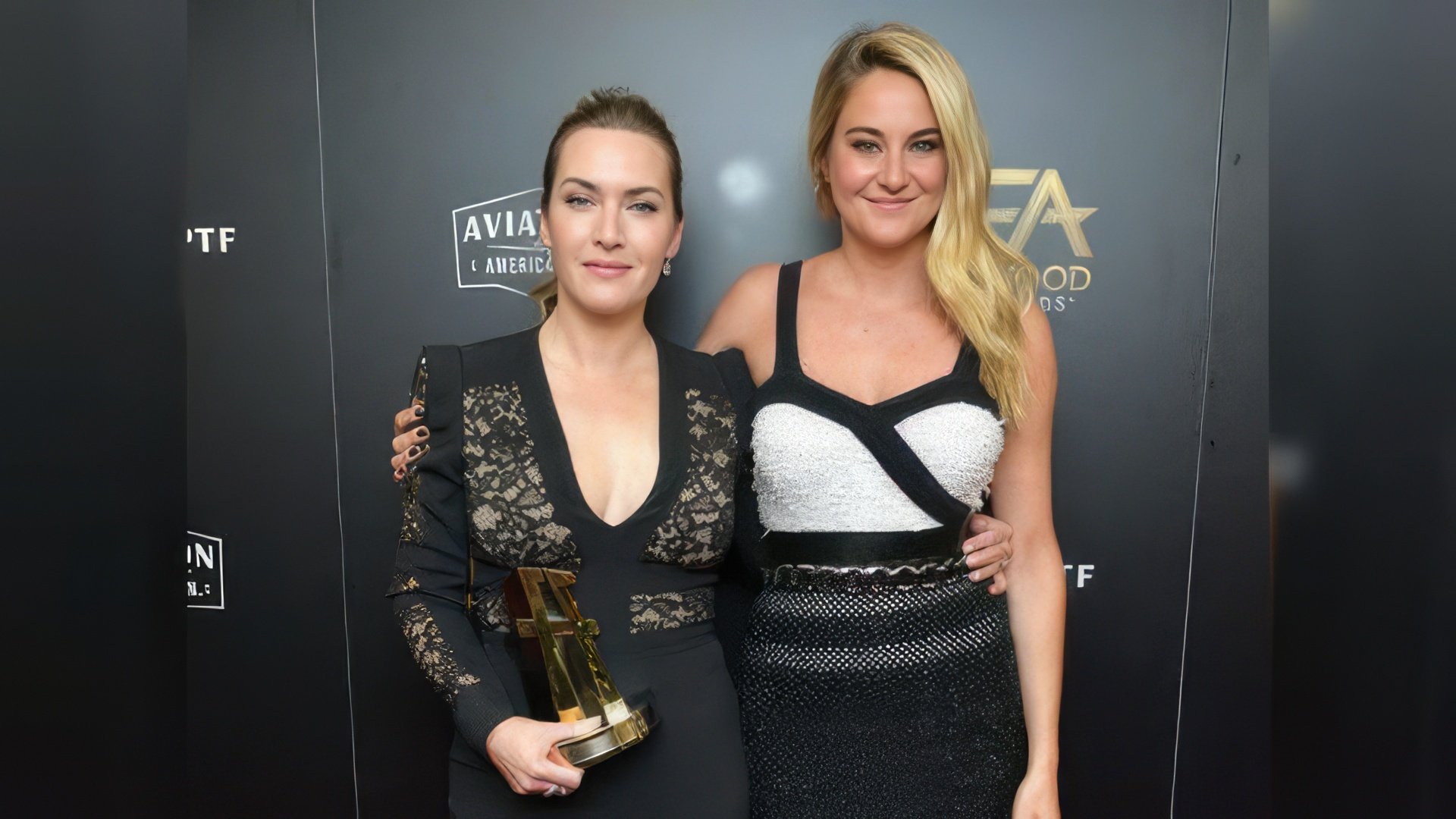 Shailene Woodley and Kate Winslet at Hollywood Film Award-2017