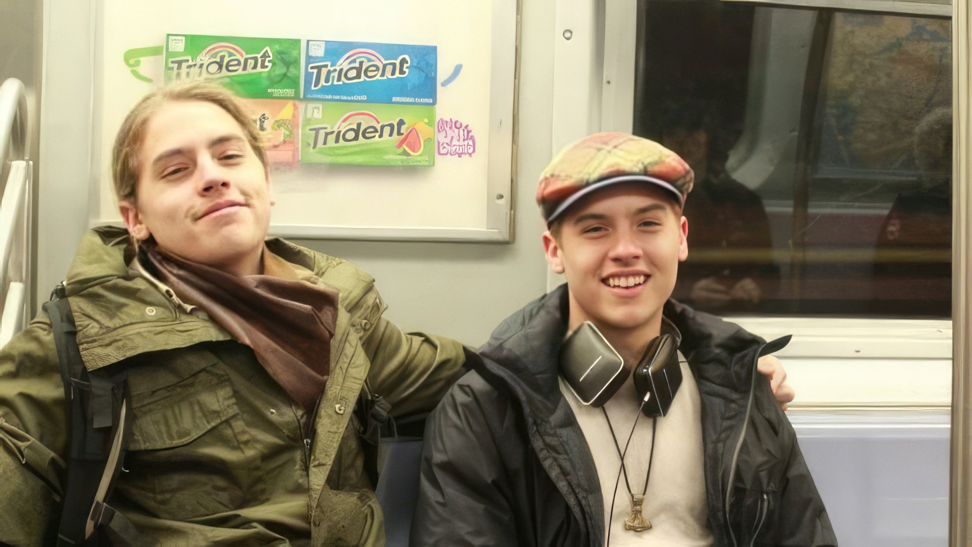 Sprouse Brothers in the New York subway