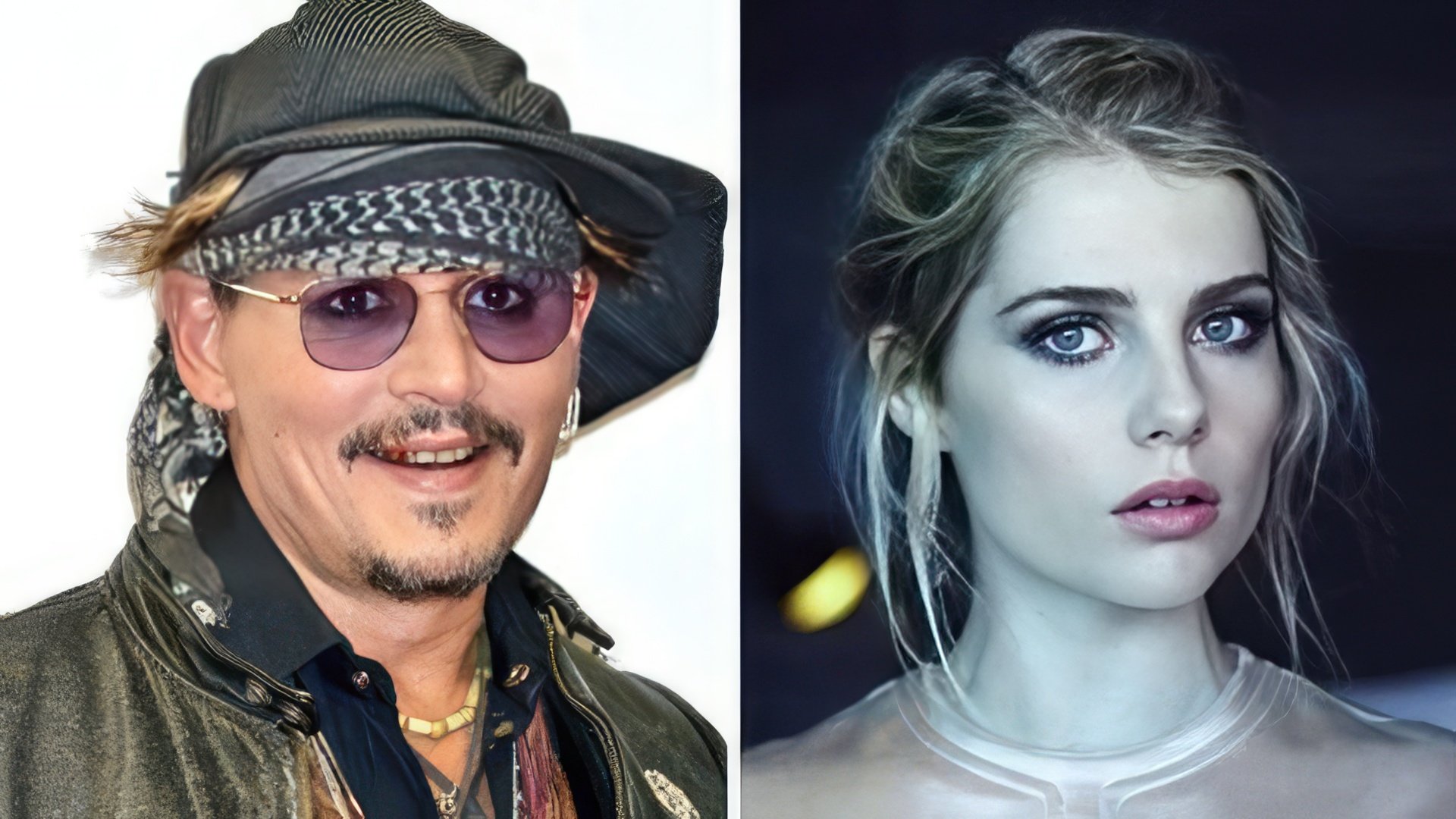 There were rumors that Lucy Boynton and Johnny Depp were dating