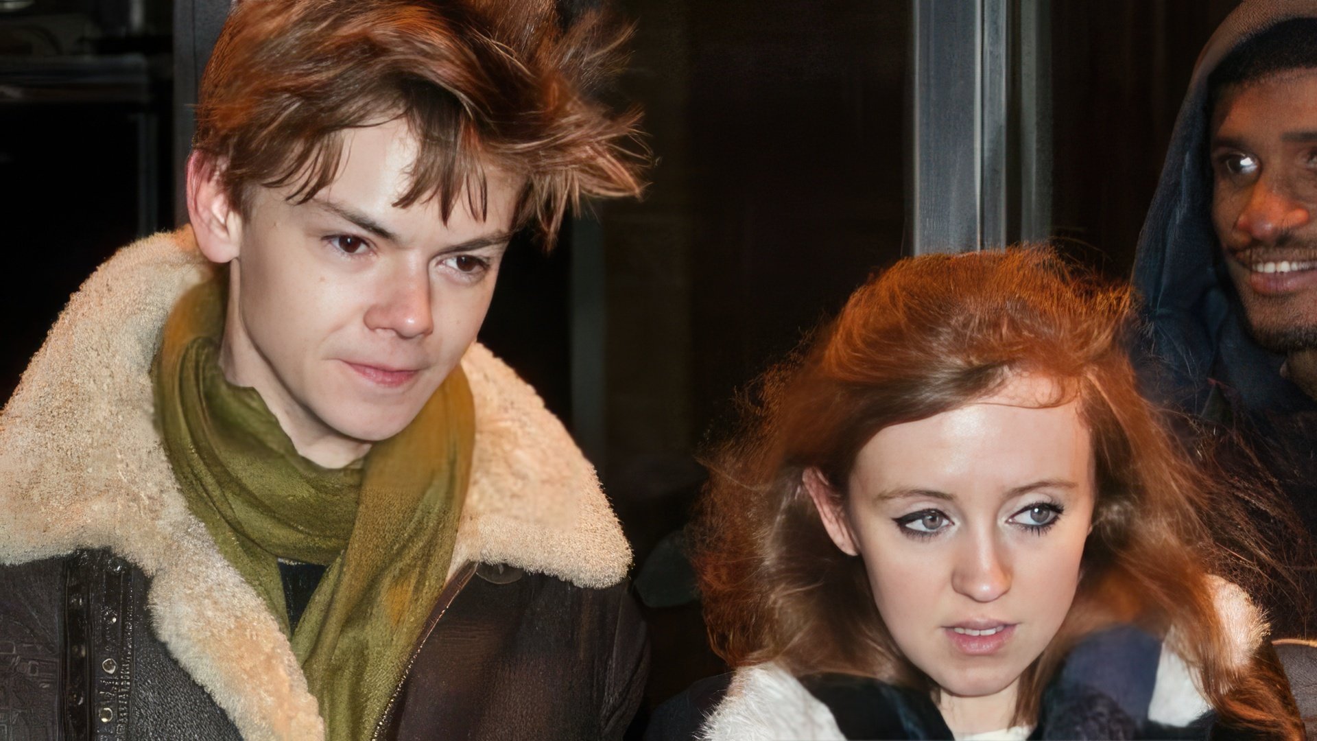 Thomas Sangster and his ex-girlfriend Isabella Melling