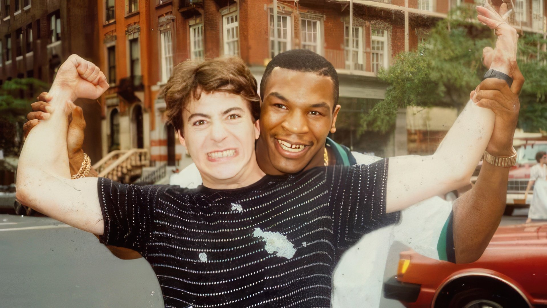 With Mike Tyson