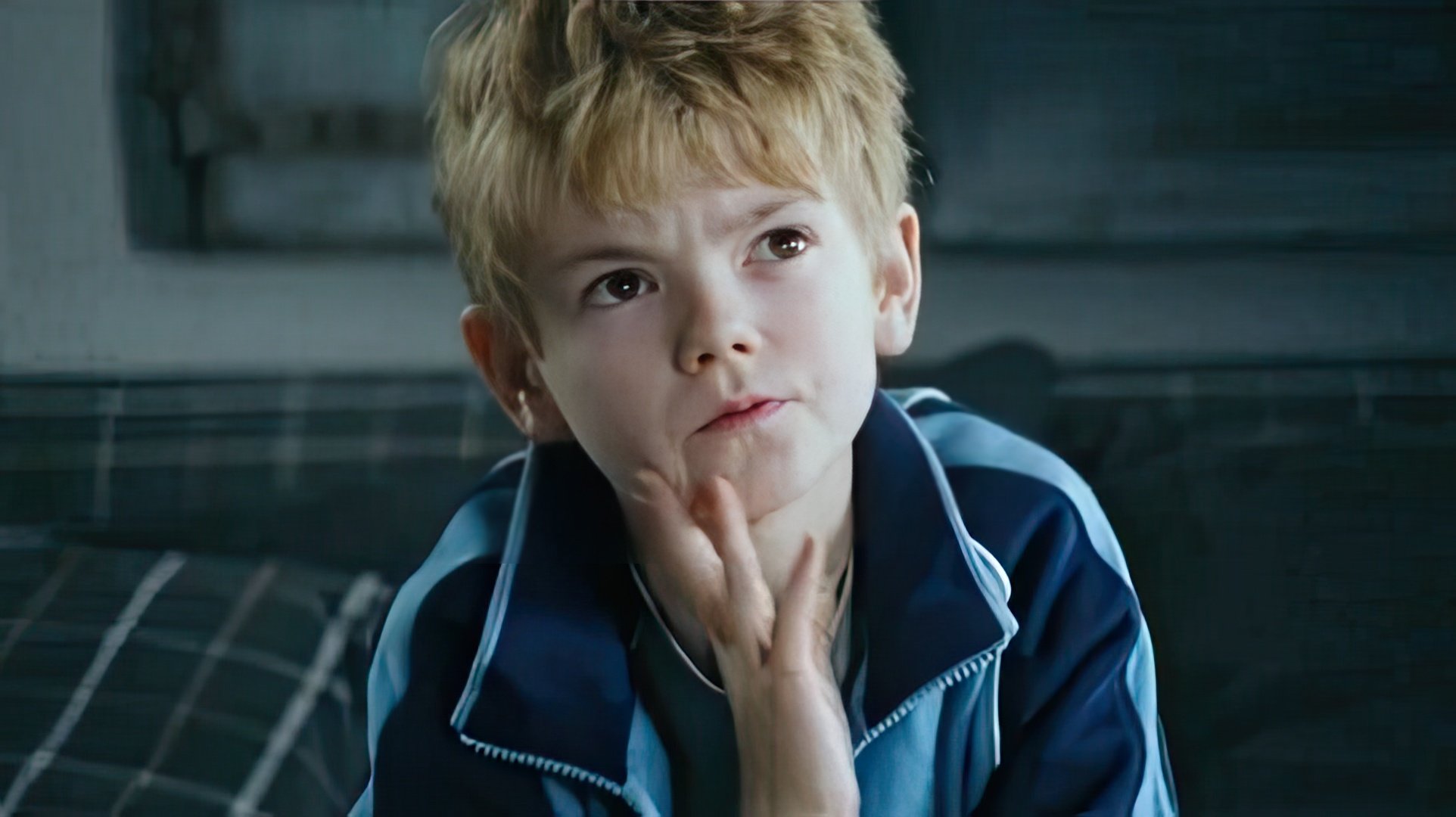 Young Thomas Sangster in «Love Actually»
