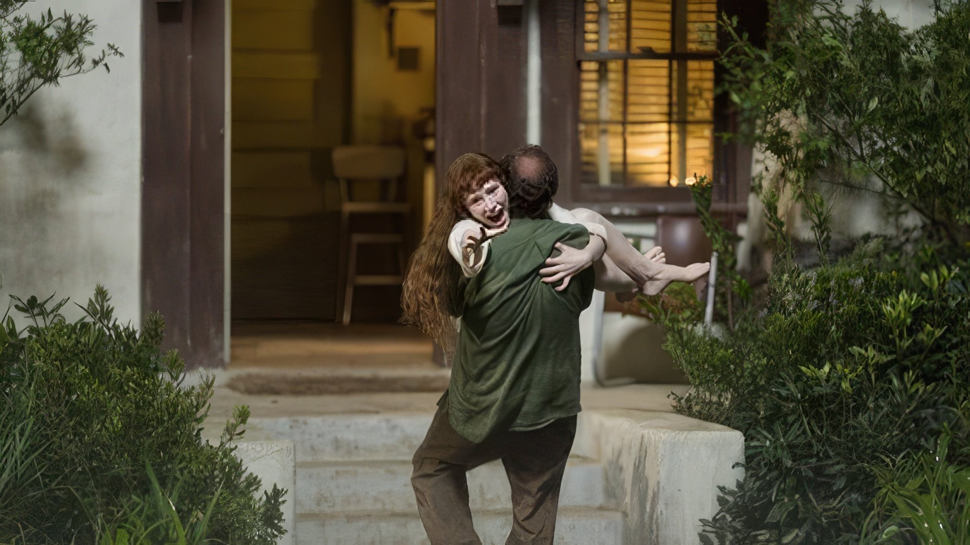 Bryce Dallas Howard and Paul Giamatti in 'Lady in the Water'