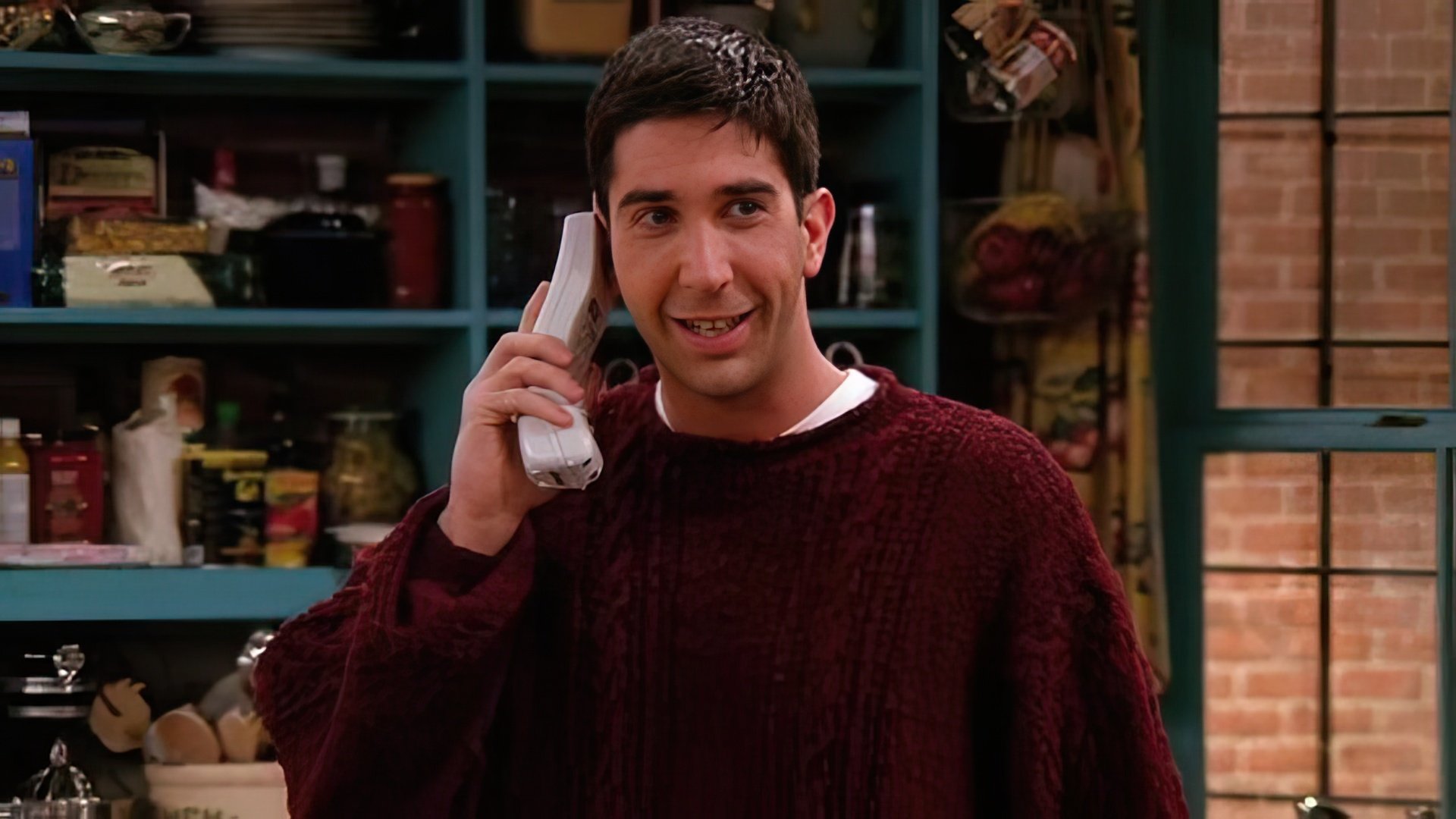 David Schwimmer in the sitcom 'Friends'