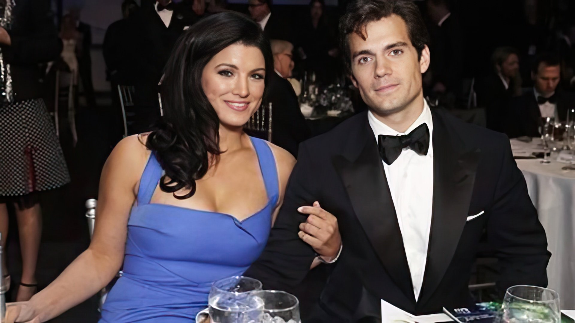 Gina Karano and Henry Cavill