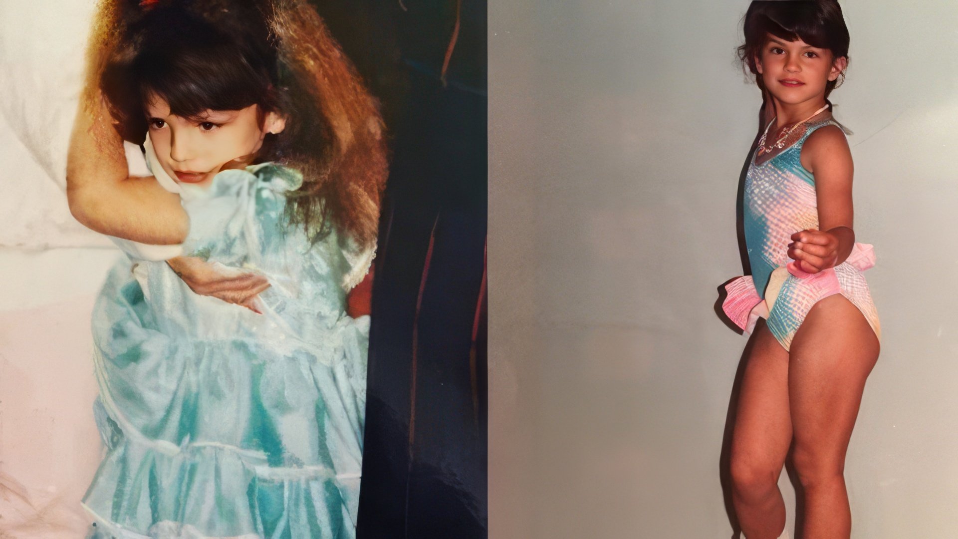 Gina Carano as a kid