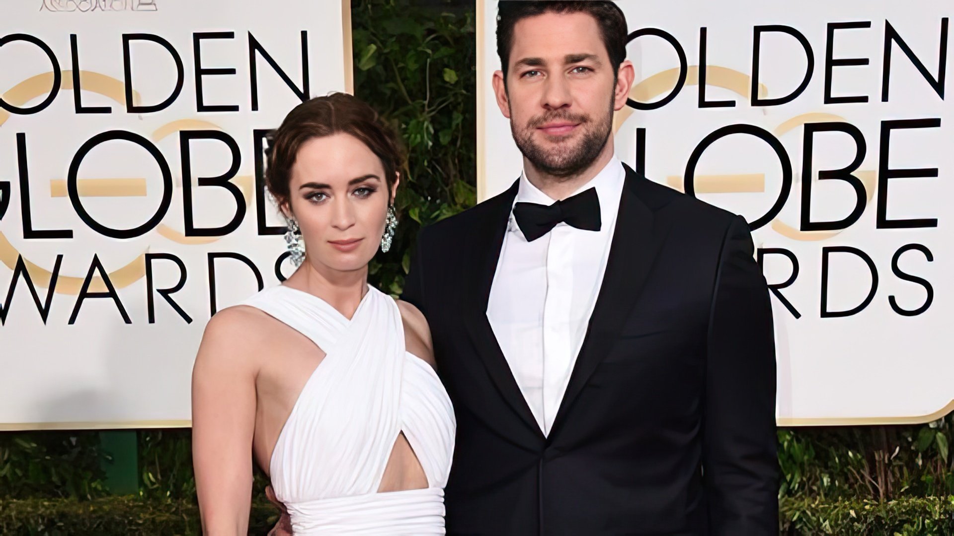 John Krasinski and Emily Blunt