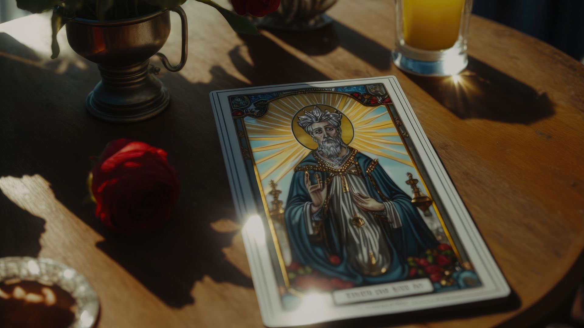 The Hierophant urges you to follow your spiritual beliefs