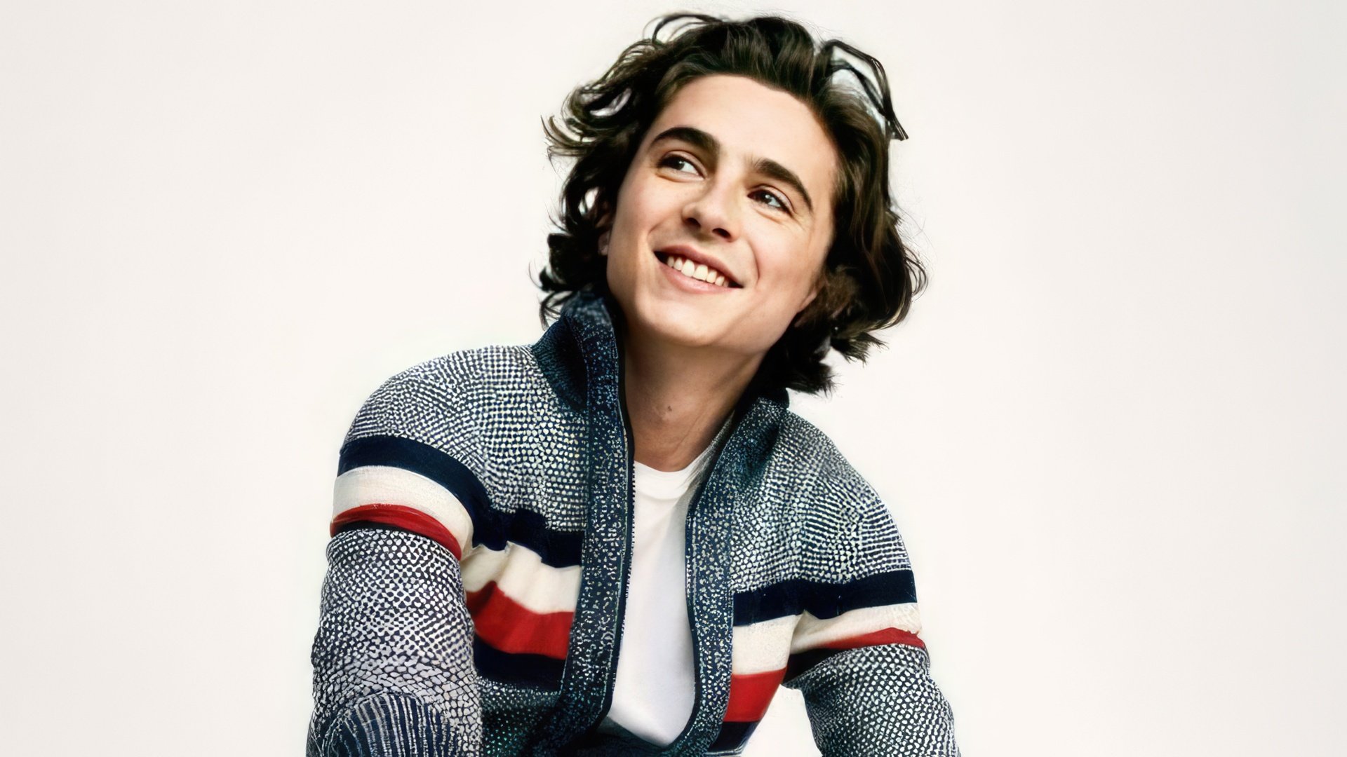 Actor Timothée Chalamet, the star of Call Me by Your Name