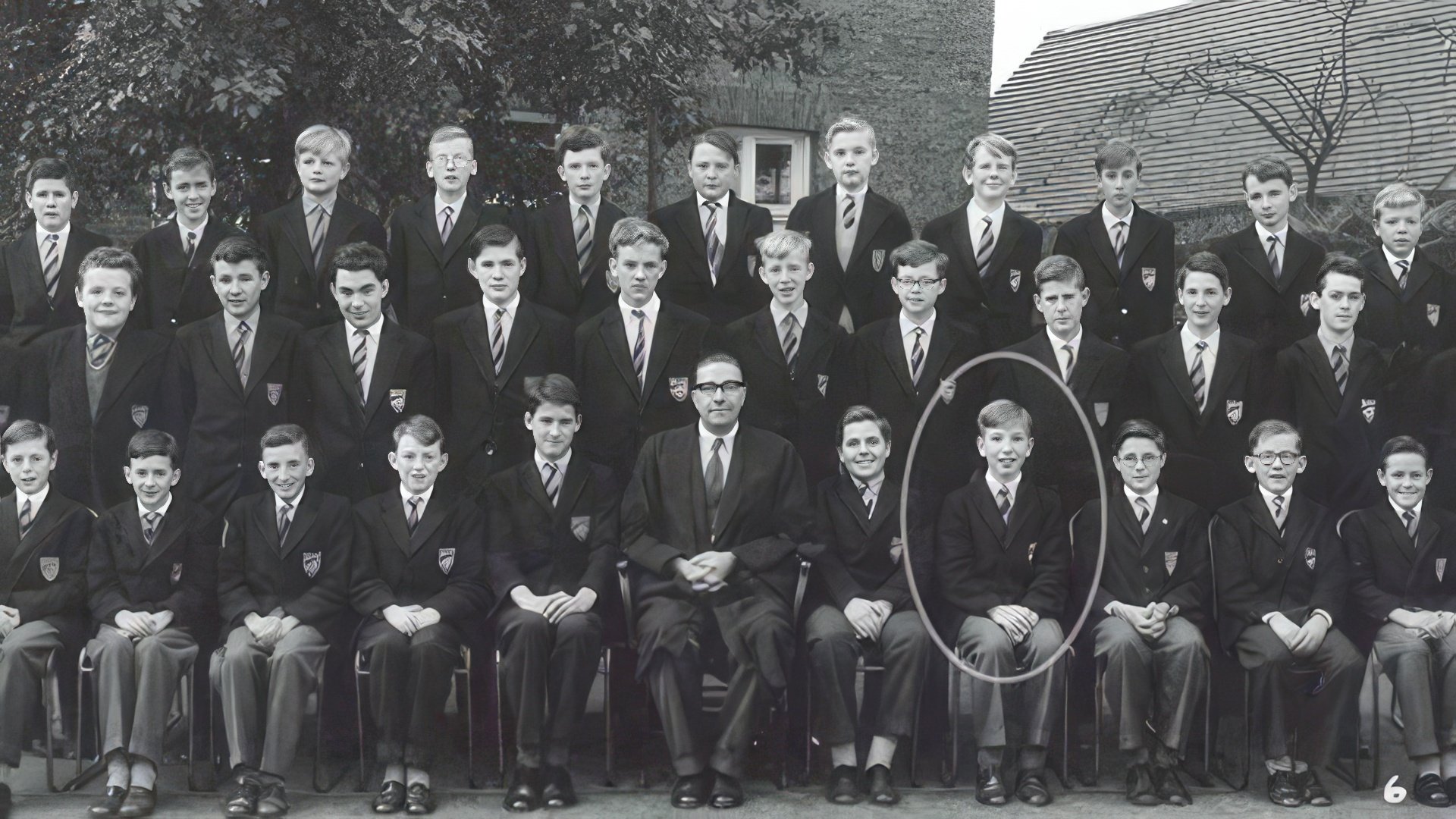Alan Rickman in his school years